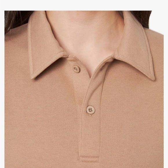 Mondetta Ladies' Collared Fleece Pullover Top Women's Sweater Size: S - Picture 3 of 8